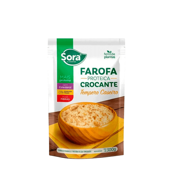 Farofa Proteína Tempero Caseiro Sora – 300g