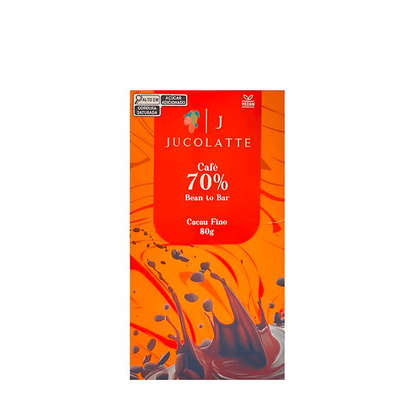 Chocolate Jucolatte 70% Café – 80g