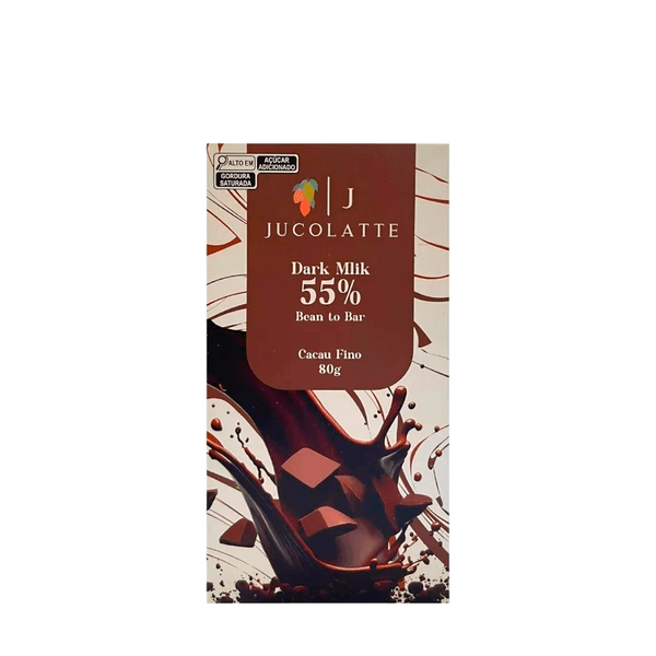Chocolate 55% Dark Milk Jucolatte – 80g