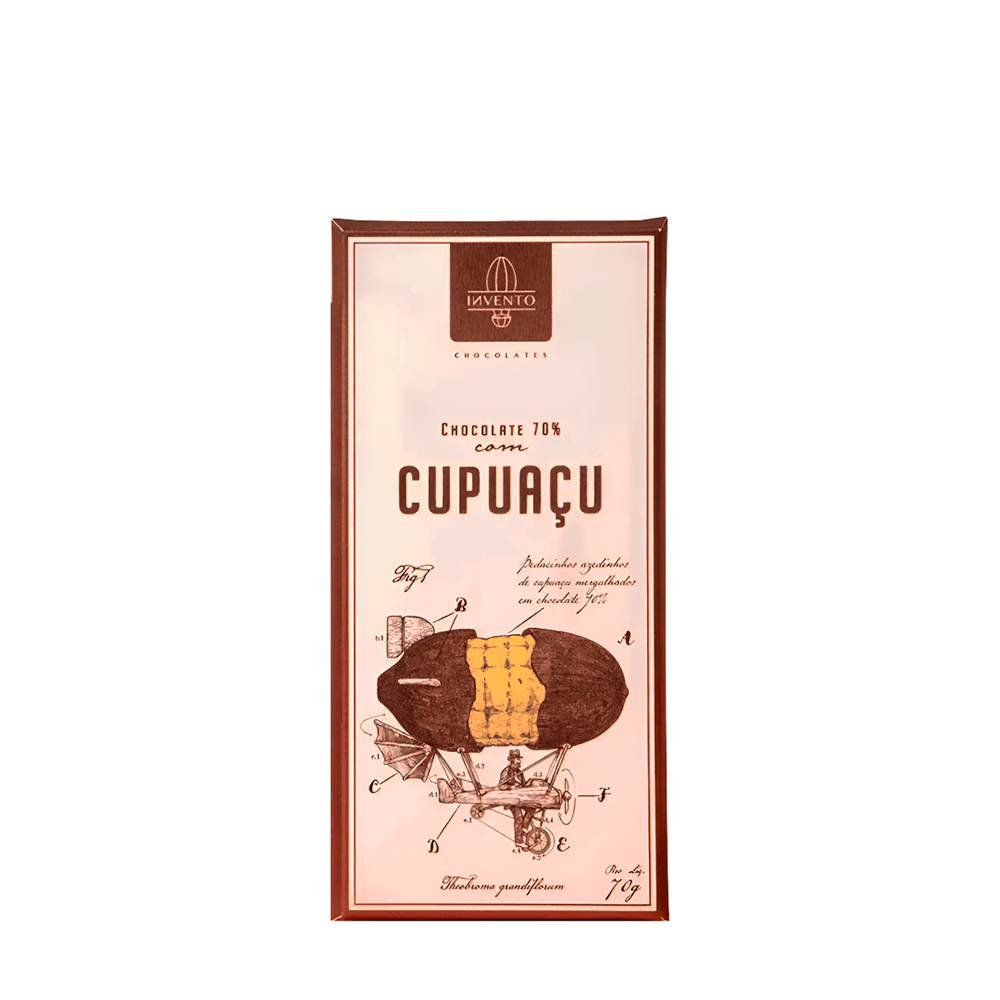 Chocolate Cupuaçu 70% Invento Chocolates – 70g