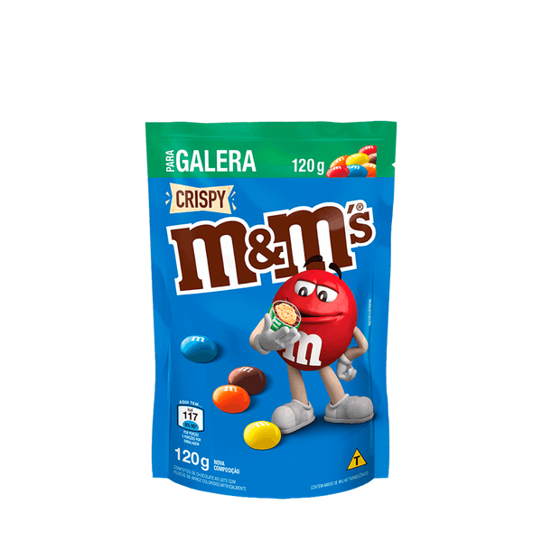 Chocolate M&M’s Crispy Pouch – 120g