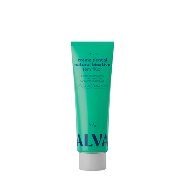 Creme Dental Menta e Melaleuca Alva – 90g
