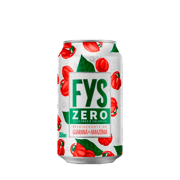 Refrigerante Guaraná Zero Fys – 350ml