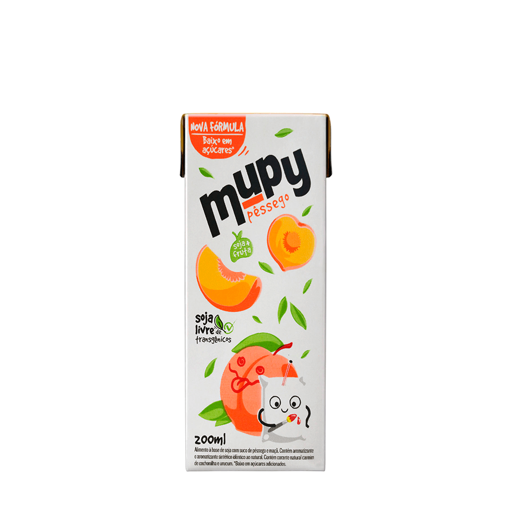 Suco de Soja Pêssego Mupy – 200ml