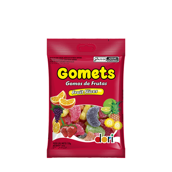 Bala Gomets Frutas Dori – 150g