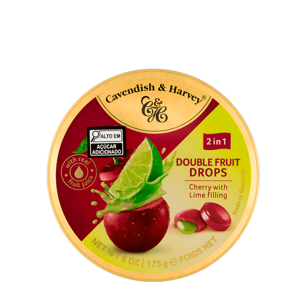 Bala de Cereja com recheio de Limão Cavendish & Harvey – 175g