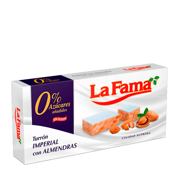 Torrone Sem Açúcar Amêndoas Lafama Imperial – 150g