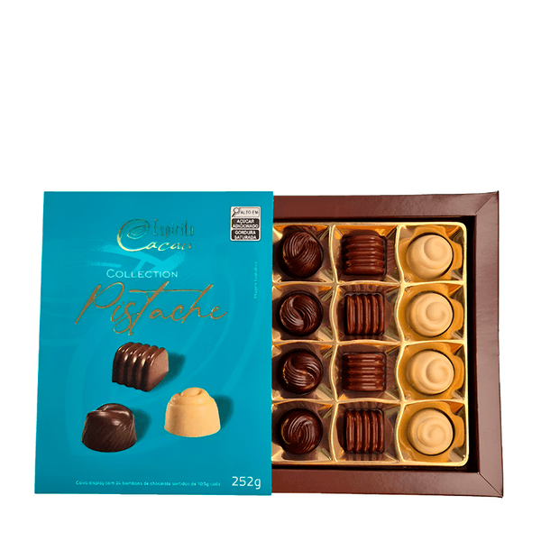 Bombom Collection Pistache Espírito Cacau – 252g