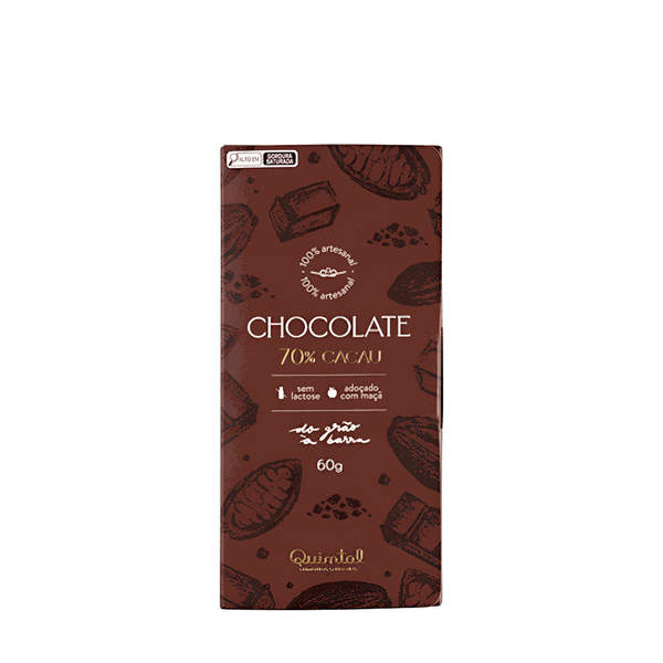 Chocolate 70% Tradicional Quintal – 60g