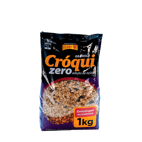 Granola Croqui Sem Açúcar Feinkost – 1kg