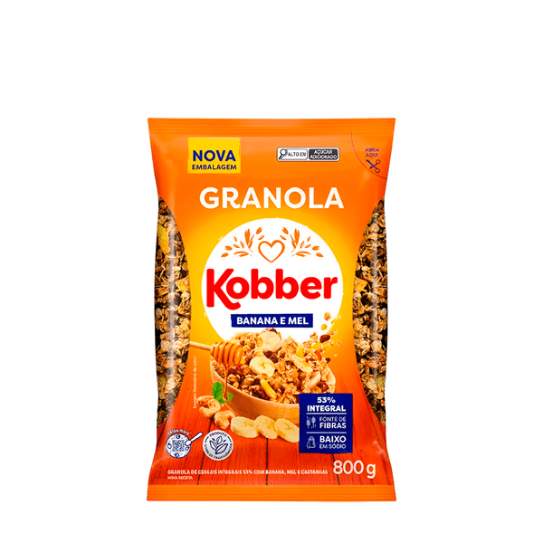 Granola Banana e Mel Kobber – 800g