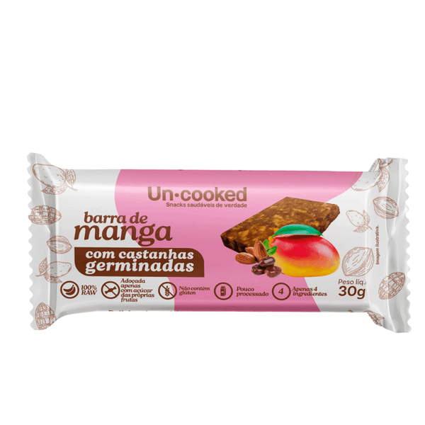 Barra de Manga + Castanha Germinada Uncooked – 30g