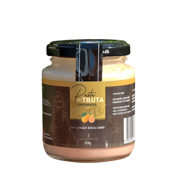 Pasta de Truta Defumada Limão Siciliano – 220g