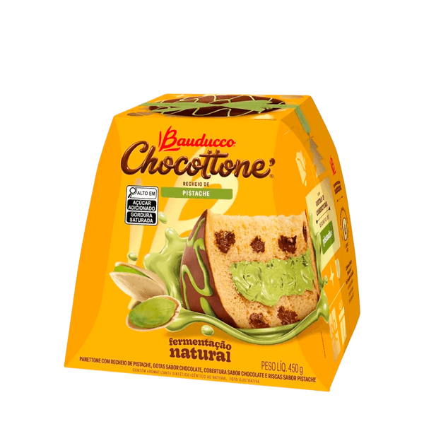 Chocottone Sabor Pistache Bauducco – 450g