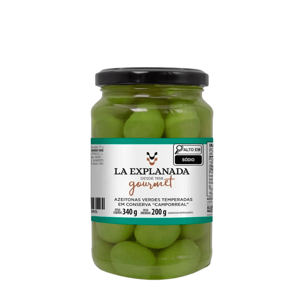 Azeitona Verde Temperada La Explanada Gourmet – 200g