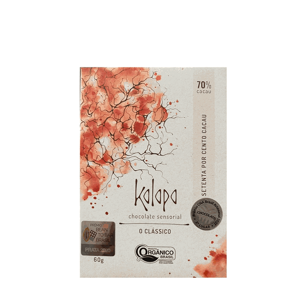Chocolate Vegano 70% Cacau Kalapa – 60g