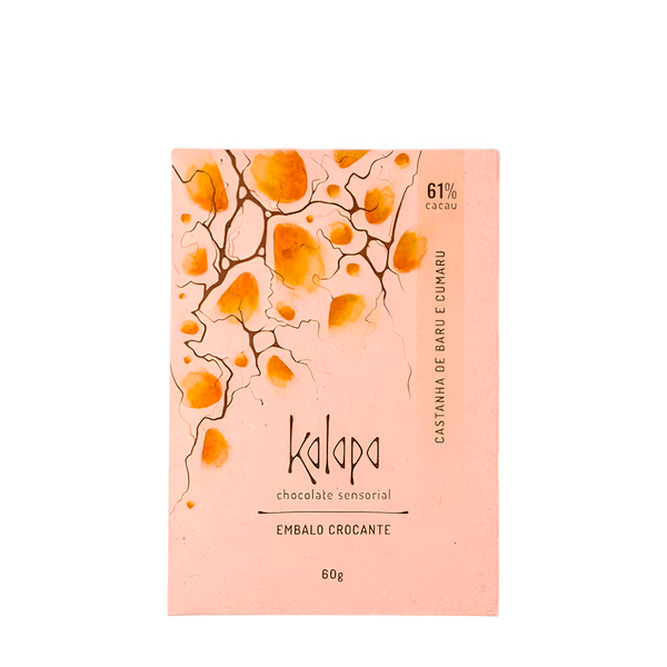 Chocolate Vegano Castanha de Baru e Cumaru Kalapa – 60g