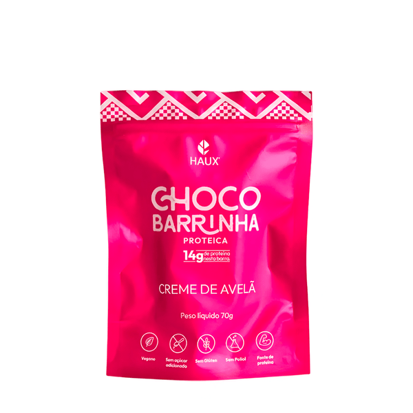 Chocolate Branco Vegano Creme Avelã Haux – 70g