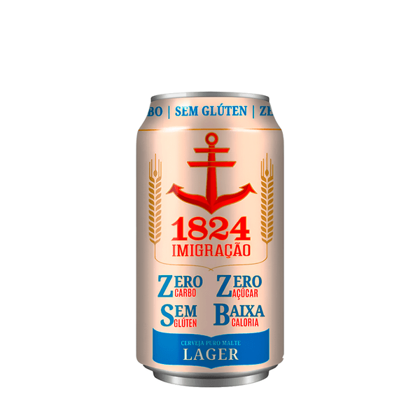 Cerveja Zero Carbo Lata Imigração - 350ml