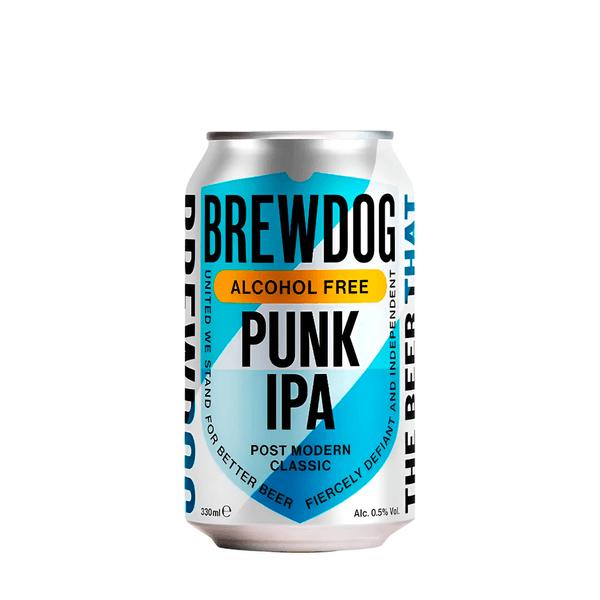 Cerveja Punk IPA Sem Álcool BrewDog - 330ml