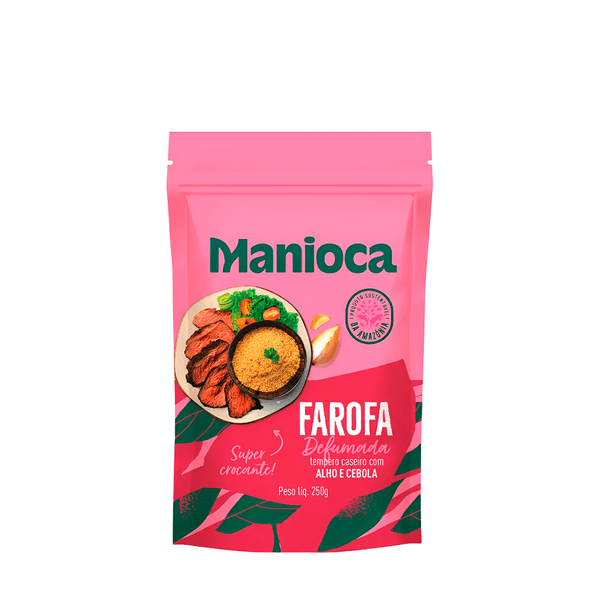Farofa de Mandioca Defumada Manioca – 250g