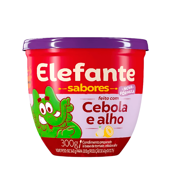 Extrato de Tomate Alho Cebola Elefante – 300g