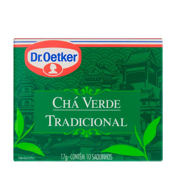 Chá Verde Tradicional Dr. Oetker – 17g