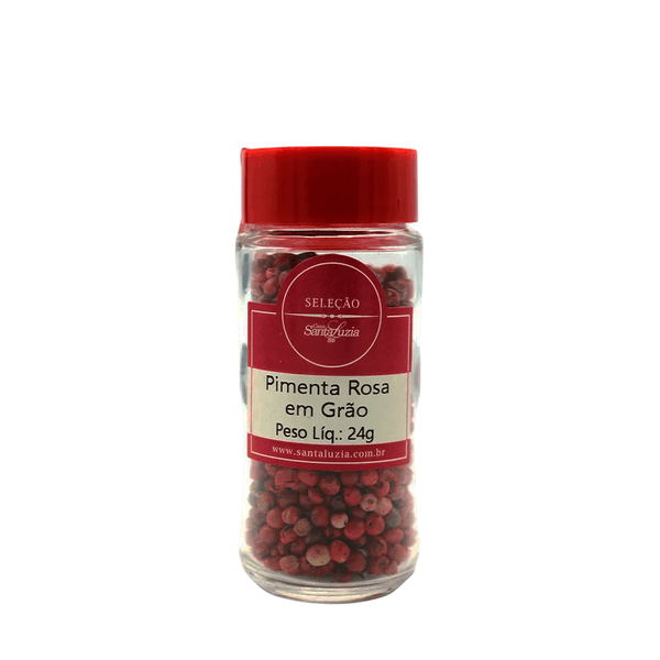 Pimenta Rosa em Grão Casa Santa Luzia 24g