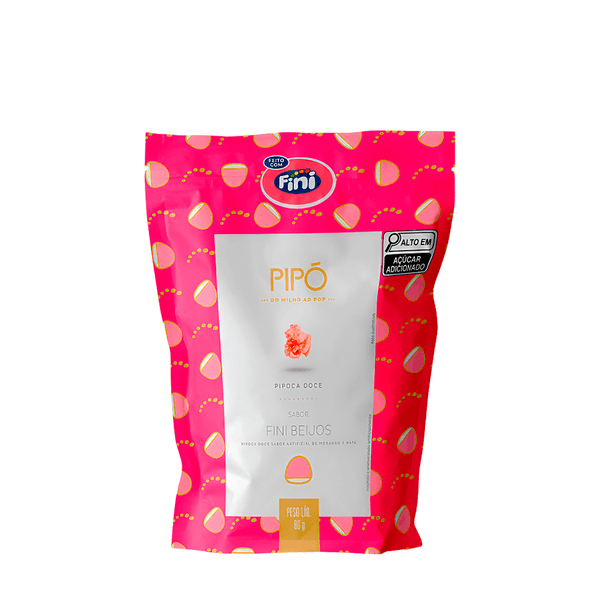 Pipoca Gourmet Sabor Fini Beijo Pipó – 80g