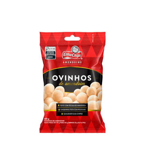 Amendoim Ovinho Elma Chips – 145g