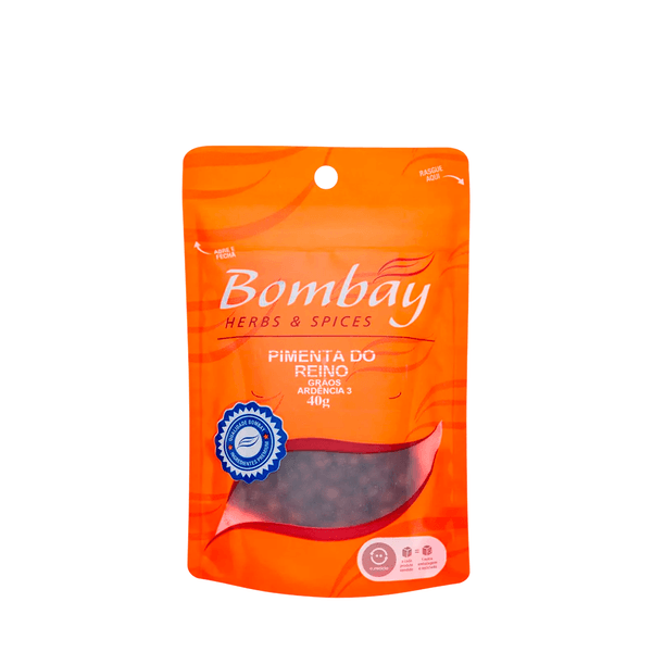 Pimenta-do-Reino em Grão Bombay – 40g