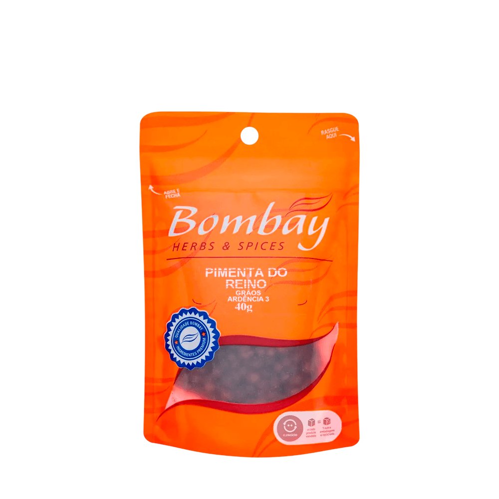 Pimenta-do-Reino em Grão Bombay – 40g