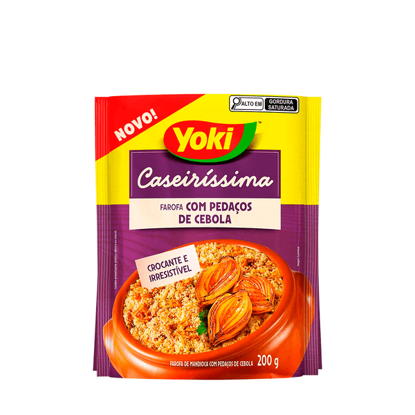 Farofa de Mandioca Cebola Crocante Yoki – 200g