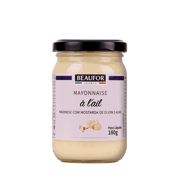 Maionese Com Mostarda De Dijon e Alho Beaufor – 180g