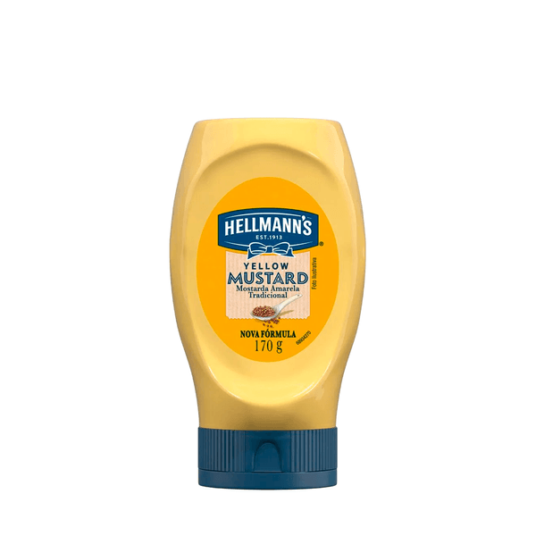 Mostarda Tradicional Squeeze Hellmann’s – 170g
