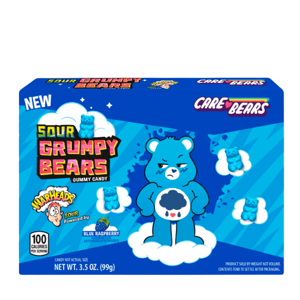 Bala Framboesa Care Bears Box Warheads - 99g
