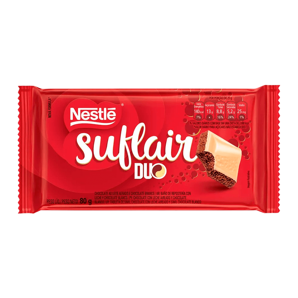 Chocolate Suflair Duo Nestlé – 80g