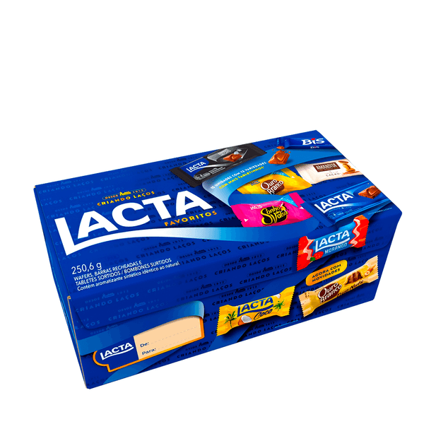 Bombom Brand Mix Lacta 250,6g