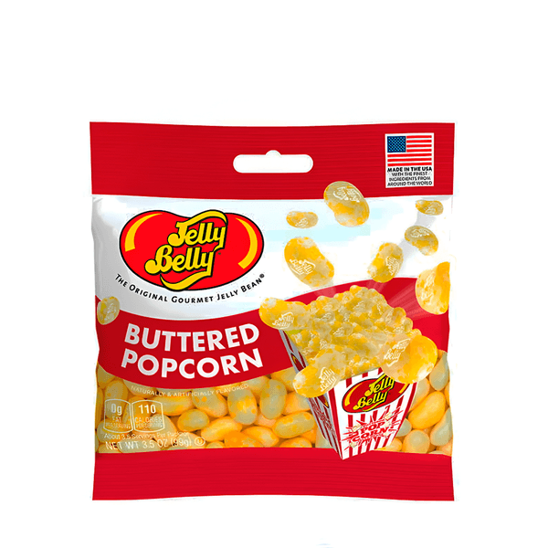 Bala Pipoca Amanteigada Jelly Belly - 99g