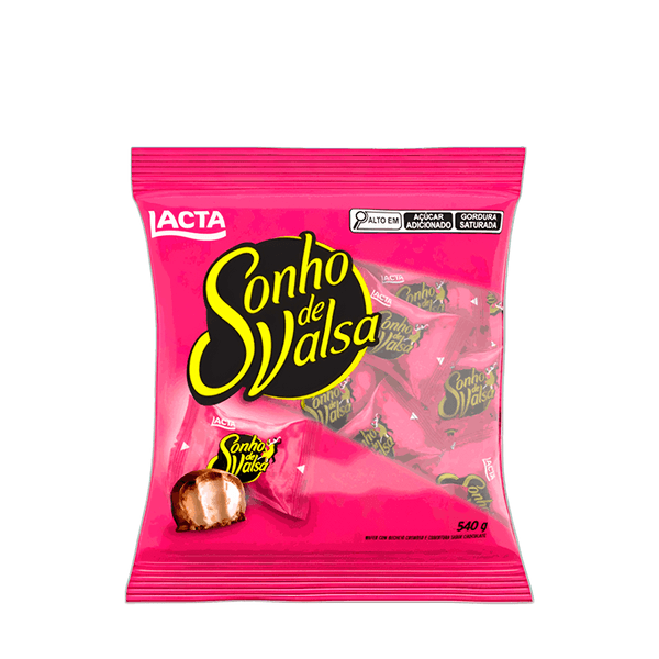 Bombom Sonho de Valsa Lacta – 540g