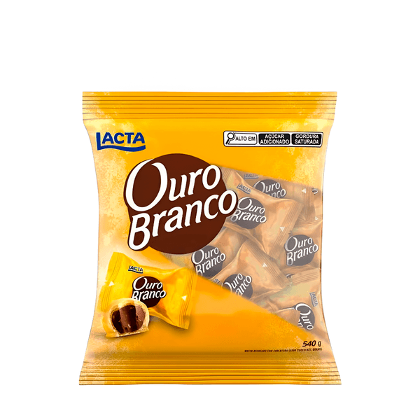 Bombom Ouro Branco Lacta – 540g