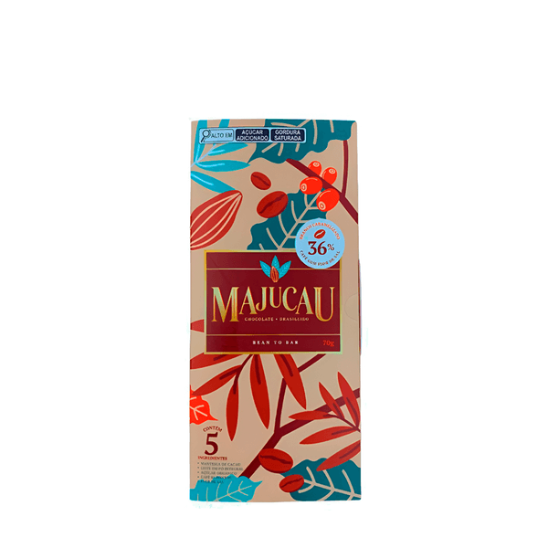 Chocolate Caramelizado 36% Café e Flor de Sal Majucau - 70g