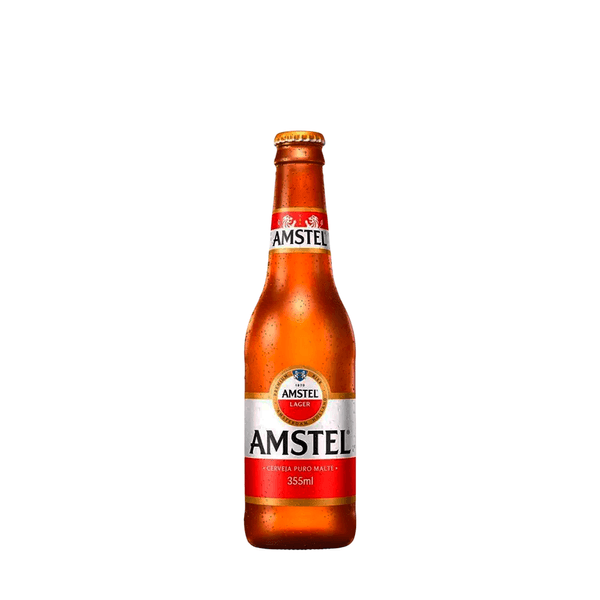 Cerveja Lager Long Neck Amstel - 355ml