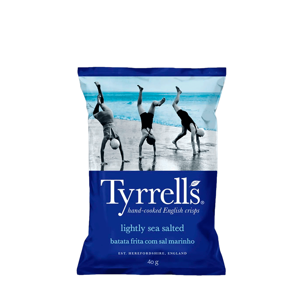 Batata Sal Marinho Tyrrells - 40g
