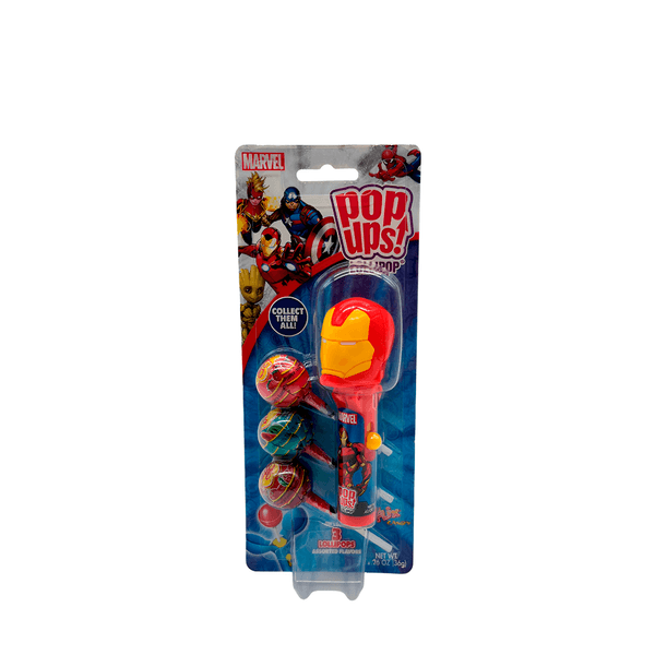 Pirulito Sabor Sortidos Baby Marvel Pop Up – 36g