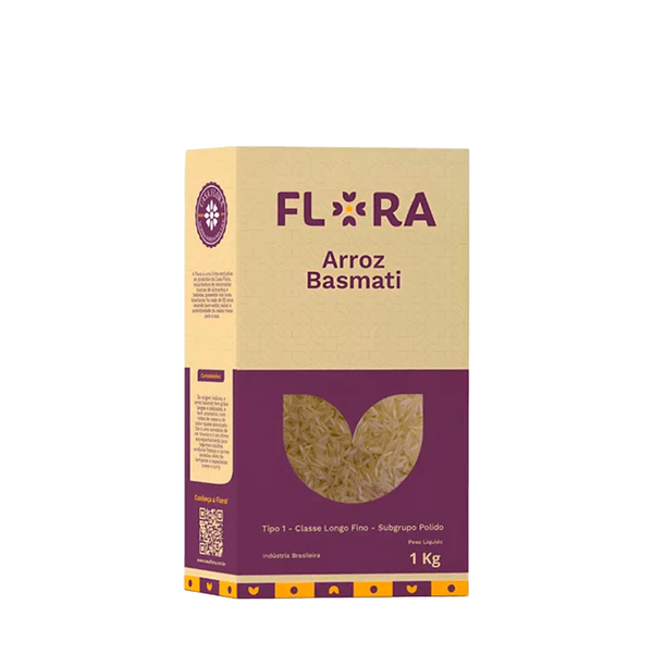 Arroz Basmati Flora – 1kg