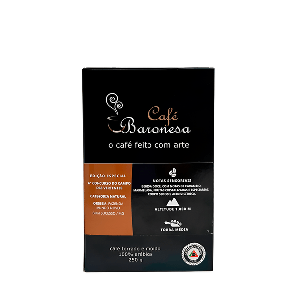 Café Moído Campos das Vertentes Baronesa – 250g