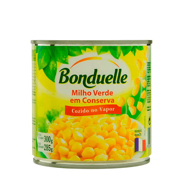 Milho Verde em Conserva Cozido no Vapor Bonduelle – 285g