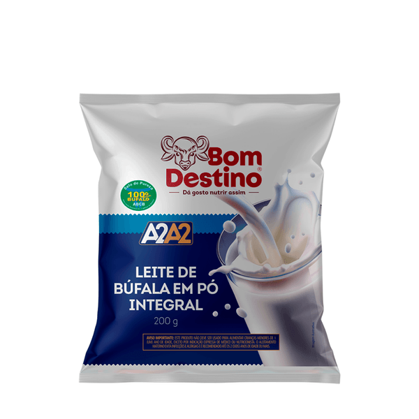Leite em Pó de Búfala Integral Bom Destino – 200g