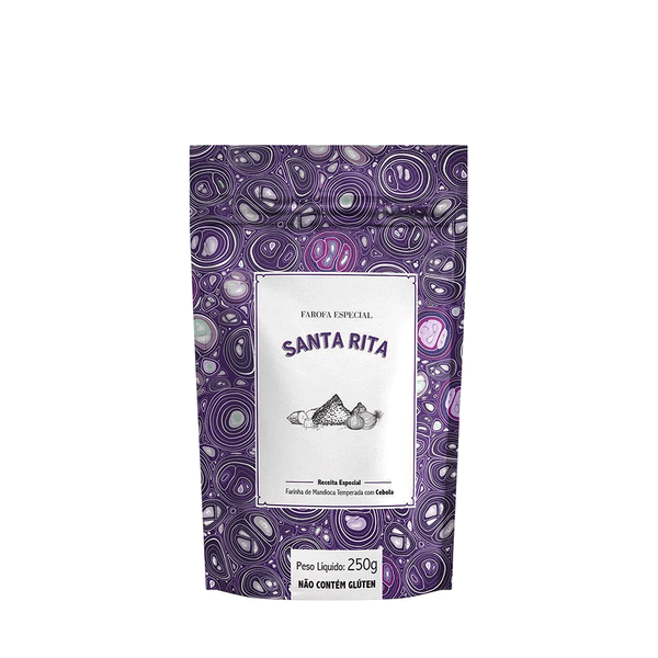 Farofa de Mandioca com Cebola Santa Rita – 250g